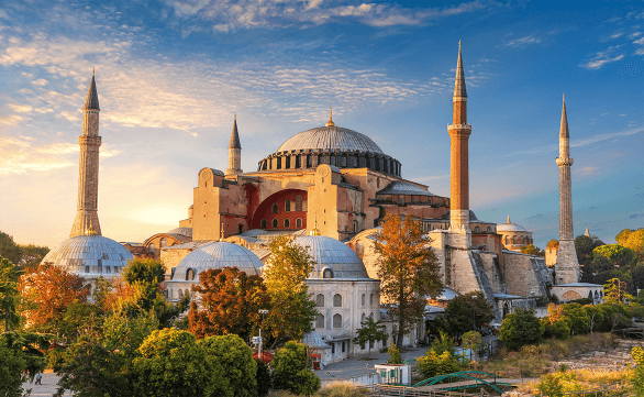 Hagia Sophia Famous Landmark Istanbul Turkey 1