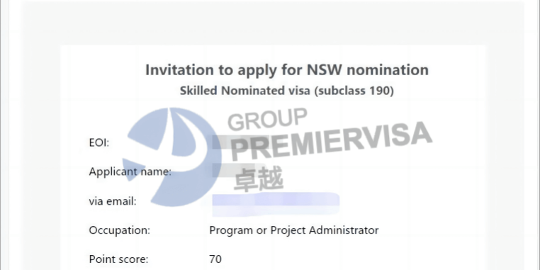 恭喜Mr. Wei Nsw190提名预获邀